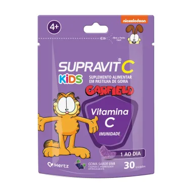 SUPRAVIT VIT C  KIDS UVA 30 GOMAS