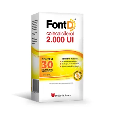 Font D 2.000UI com 30 Comprimidos