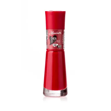 Esmalte Marchetti Cremoso Cor 322 Cheia de Estilo 8ml