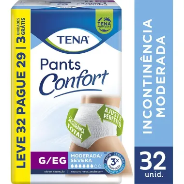 ROUPA INT TENA PANT CONF G/EGL32P29