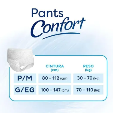 ROUPA INT TENA PANT CONF G/EGL32P29