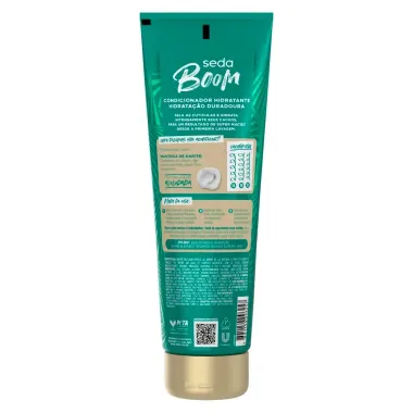 Condicionador Hidratante Seda Boom Hidratação Duradoura 250ml