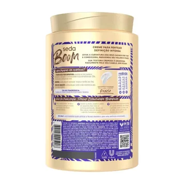 Creme para Pentear Seda Boom Defini&ccedil;&atilde;o Intensa 1kg