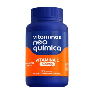 Vitamina C 500mg Neo Química com 30 Comprimidos