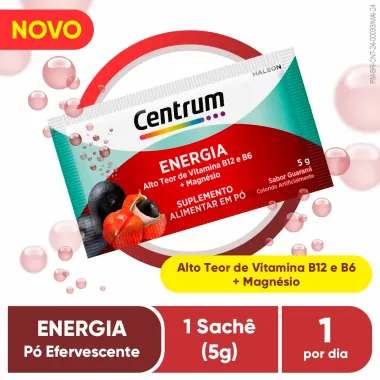 Centrum Energia Sabor Guaraná 5g