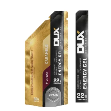 Energy Gel Dux Nutrition Sabor Caramelo com Cafeína 30g