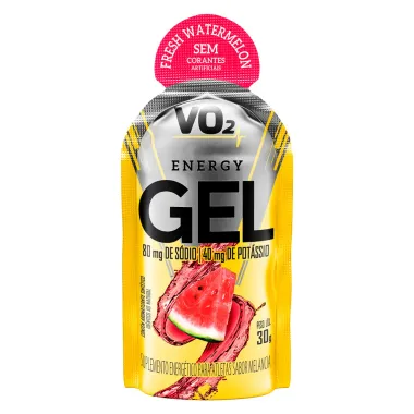 Energy Gel VO2 Integralmedica Sabor Melancia Sachê 30g