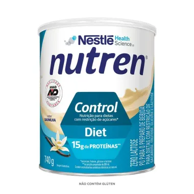 Nutren Control Baunilha Complemento Alimentar 740g