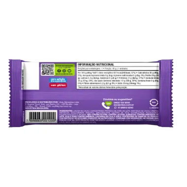 Chocolate Vitao Soulpro com Crispies Proteicos 8,4g de Proteína Meio Amargo 40g