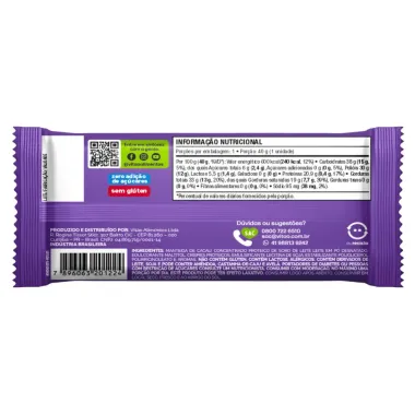Chocolate Vitao Soulpro com Crispies Proteicos 8,4g de Proteína ao Leite 40g
