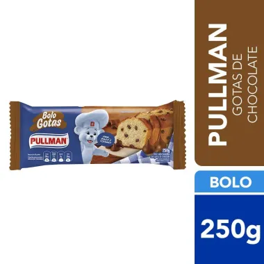 Bolo Pullman Gotas de Chocolate 250g