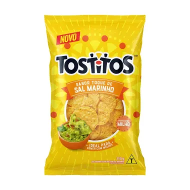 SALG TOSTITOS TOQ SAL MARINHO 110G