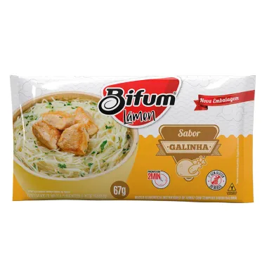 MASSA INST BIFUM LAMEN GALINHA 67G