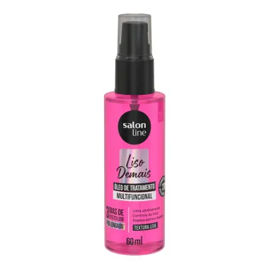 &Oacute;leo de Tratamento Salon Line Multifuncional Liso Demais Efeito Liso Prolongado 60ml