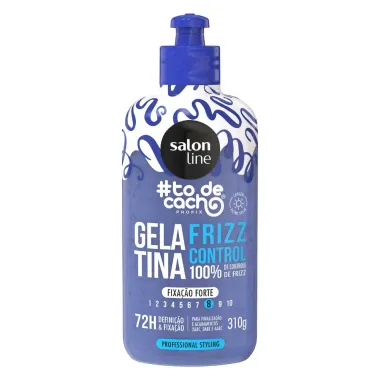 Gelatina To de Cachos Frizz Control Fixação Forte Professional Styling 310g