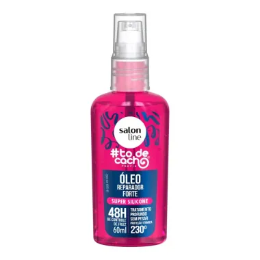 Óleo Reparador Salon Line To de Cacho Forte Super Silicone 60ml