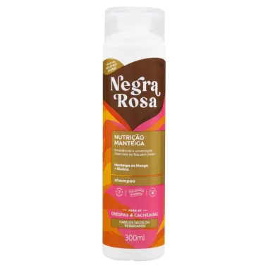 Shampoo Negra Rosa Nutrição Manteiga 300ml