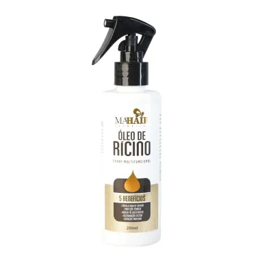 Óleo de Rícino Mahair Spray Multifuncional 250ml