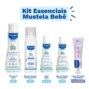 Kit Essenciais Mustela Bebê