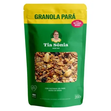 Granola Pará Tia Sônia Castanha do Pará 200g