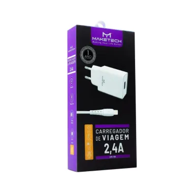 Carregador de Viagem Maketech IOS 2,4A CM 191