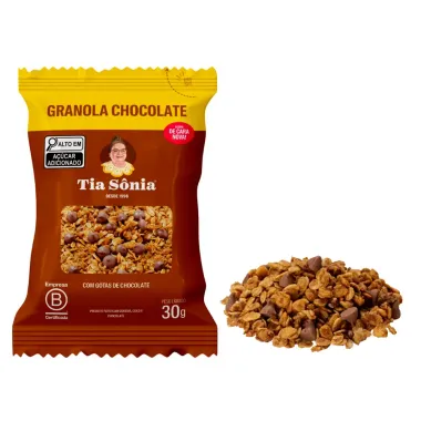 Granola Tia Sônia Chocolate 30g