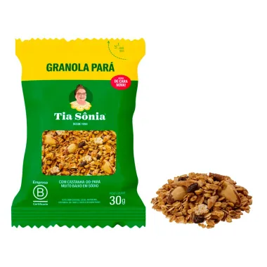 Granola Pará Tia Sônia Castanha do Pará 30g