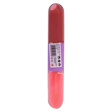 Batom Líquido e Gloss Ruby Rose Duo MOOD Cor LD02 HBF5692 com 9,6g