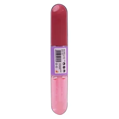 Batom Líquido e Gloss Ruby Rose Duo MOOD Cor LD04 HBF5694 com 9,6g