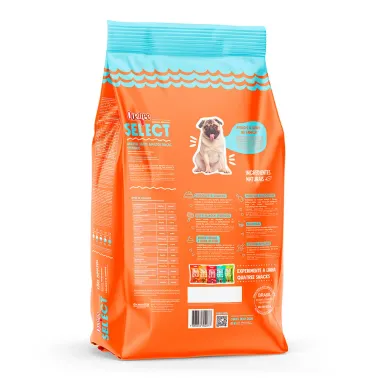 Ração para Cachorro Quatree Select Adulto Raças Pequenas Sabor Frango e Arroz 10,1Kg