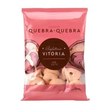 Biscoito Confeitaria Vitória Quebra Quebra 120g