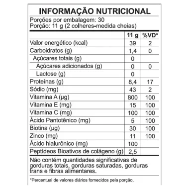 Colágeno Duo Balance Sanavita Sabor Hibiscus e Frutas Roxas 330g