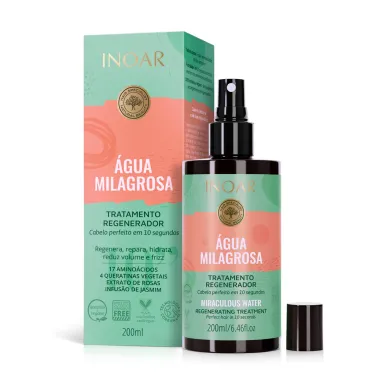 Água Milagrosa Inoar Tratamento Regenerador Spray 200ml