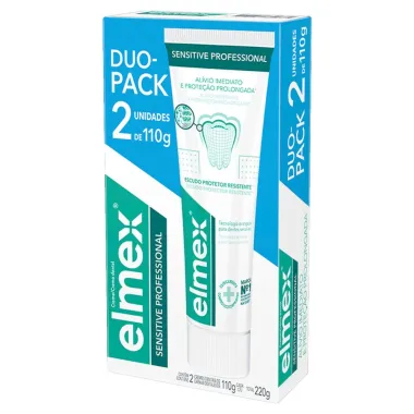 Creme Dental Elmex Sensitive 2 Unidades de 110g Cada