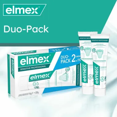Creme Dental Elmex Sensitive 2 Unidades de 110g Cada