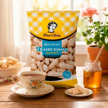 Biscoito Vov&oacute; Clara Tradicional 90g