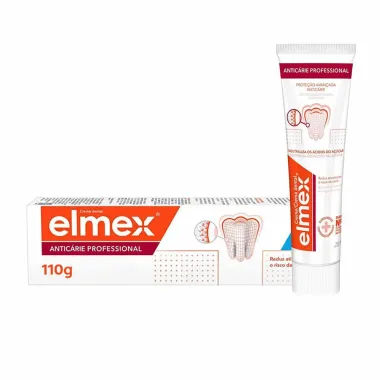 Creme Dental Elmex Prote&ccedil;&atilde;o Avan&ccedil;ada Antic&aacute;rie 110g