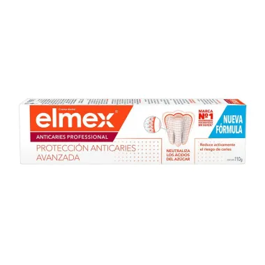 Creme Dental Elmex Prote&ccedil;&atilde;o Avan&ccedil;ada Antic&aacute;rie 110g
