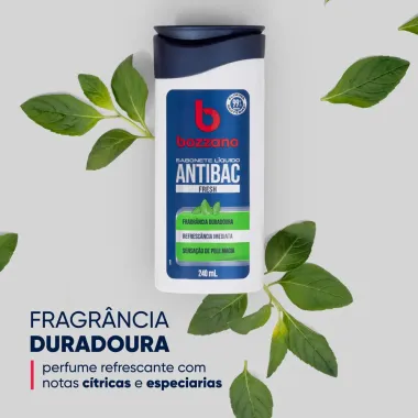 Sabonete Líquido Fresh Bozzano Antibac 240ml