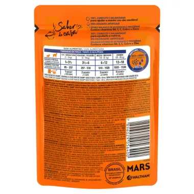 Ração Úmida Champ Adulto sabor Frango Sachê 85g