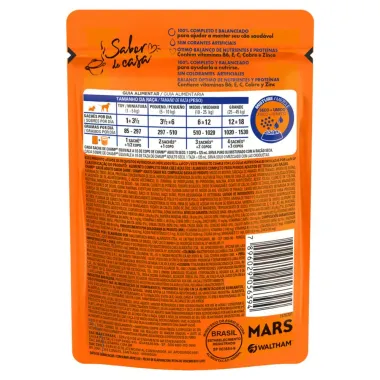 Ração Úmida Champ Adulto sabor Carne Sachê 85g