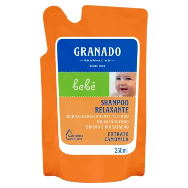 Shampoo Granado Bebê com Extrato de Camomila Refil 250ml