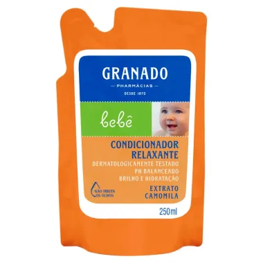 Condicionador Granado Bebê com Extrato de Camomila Refil 250ml