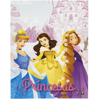 Livro Ler e Colorir Kit 5 em 1 Princesas