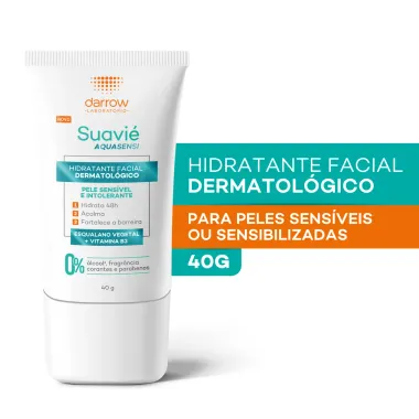 Hidratante Facial Suavié Aquasensi Pele Sensível e Intolerante 40g