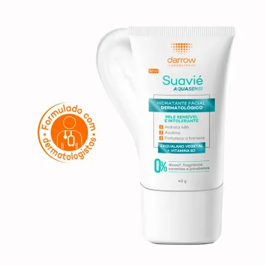 Hidratante Facial Suavié Aquasensi Pele Sensível e Intolerante 40g