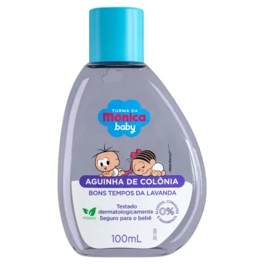 Água de Colônia Turma da Mônica Baby Bons Tempos da Lavanda 100ml