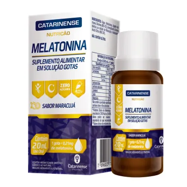 Melatonina Catarinense 0,21mg Sabor Maracujá com 20ml