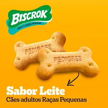 Biscoito para Cães Pedigree Biscrok Adultos Raças Pequenas 150g