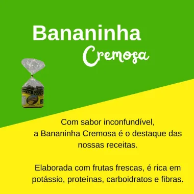 Bananinha Cremosa Serra Verde Tradicional 250g